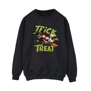 DuckTales Womens/Ladies Trick Or Treat Sweatshirt / Black